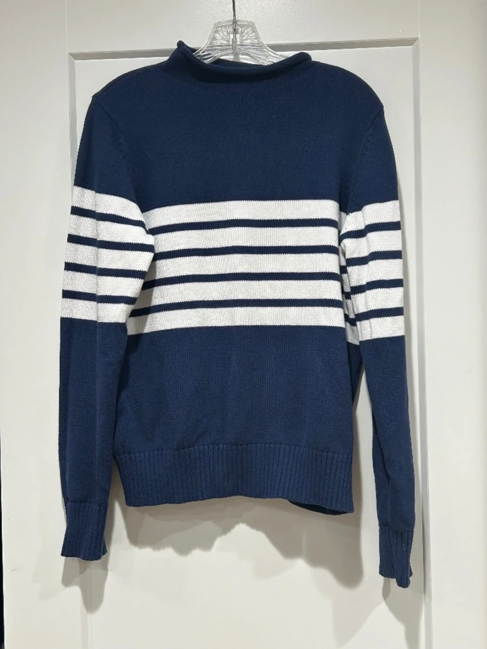 RNWK Blue Stripe Sweater Women's size L